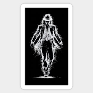 moonwalk Sticker